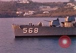 Standbild US-Zerstörer USS Wren (DD-568) Cape Canaveral Florida USA, 1962, aus Sekunde 12 historischem Filmmaterial Videoclip 65675024601