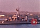 Standbild US-Zerstörer USS Wren (DD-568) Cape Canaveral Florida USA, 1962, aus Sekunde 18 historischem Filmmaterial Videoclip 65675024601