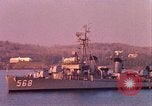Standbild US-Zerstörer USS Wren (DD-568) Cape Canaveral Florida USA, 1962, aus Sekunde 19 historischem Filmmaterial Videoclip 65675024601
