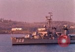 Standbild US-Zerstörer USS Wren (DD-568) Cape Canaveral Florida USA, 1962, aus Sekunde 20 historischem Filmmaterial Videoclip 65675024601