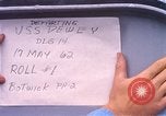 Immagine di Partenza di USS Dewey Norfolk Virginia USA, 1962, secondo 3 filmato di repertorio 65675024617