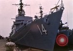 Immagine di Partenza di USS Dewey Norfolk Virginia USA, 1962, secondo 28 filmato di repertorio 65675024617