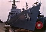 Immagine di Partenza di USS Dewey Norfolk Virginia USA, 1962, secondo 31 filmato di repertorio 65675024617