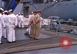 Immagine di Partenza di USS Dewey Norfolk Virginia USA, 1962, secondo 56 filmato di repertorio 65675024617