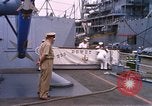 Immagine di Partenza di USS Dewey Norfolk Virginia USA, 1962, secondo 61 filmato di repertorio 65675024617
