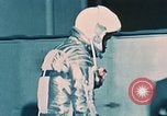 Image of John Glenn entering Friendship 7 capsule Cape Canaveral Florida USA, 1962, second 42 stock footage video 65675024638