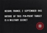 Standbild Mission über Enemy Territory Hesdin Frankreich, 1943, aus Sekunde 31 historischem Filmmaterial Videoclip 65675024658