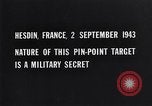 Standbild Mission über Enemy Territory Hesdin Frankreich, 1943, aus Sekunde 39 historischem Filmmaterial Videoclip 65675024658