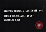 Standbild Mission über Enemy Territory BEAUVAIS FRANKREICH, 1943, aus Sekunde 1 historischem Filmmaterial Videoclip 65675024659