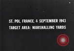Standbild Mission über Enemy Territory Saint Paul Frankreich, 1943, aus Sekunde 1 historischem Filmmaterial Videoclip 65675024660