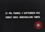 Standbild Mission über Enemy Territory Saint Paul Frankreich, 1943, aus Sekunde 3 historischem Filmmaterial Videoclip 65675024660
