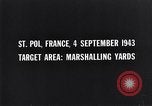 Standbild Mission über Enemy Territory Saint Paul Frankreich, 1943, aus Sekunde 4 historischem Filmmaterial Videoclip 65675024660