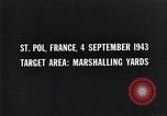 Standbild Mission über Enemy Territory Saint Paul Frankreich, 1943, aus Sekunde 6 historischem Filmmaterial Videoclip 65675024660