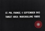 Standbild Mission über Enemy Territory Saint Paul Frankreich, 1943, aus Sekunde 10 historischem Filmmaterial Videoclip 65675024660