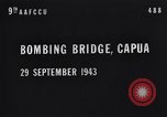 Immagine di Il bombardamento di bridge Capua Italia, 1943, secondo 1 filmato di repertorio 65675024674