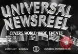 Image of President Eisenhower New York City USA, 1945, second 6 stock footage video 65675024697