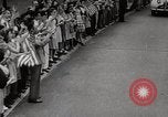 Image of President Eisenhower New York City USA, 1945, second 52 stock footage video 65675024697