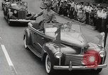 Image of President Eisenhower New York City USA, 1945, second 54 stock footage video 65675024697