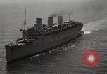 Image of Royal Mail Ship Queen Mary New York United States USA, 1945, second 8 stock footage video 65675024698