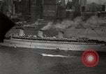 Image of Royal Mail Ship Queen Mary New York United States USA, 1945, second 47 stock footage video 65675024698