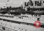 Image of Royal Mail Ship Queen Mary New York United States USA, 1945, second 60 stock footage video 65675024698