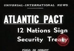 Image pacte atlantique Washington DC USA, 1949, de la seconde 5 séquences d'archives historiques vidéo 65675024701
