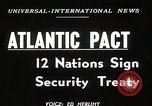 Image pacte atlantique Washington DC USA, 1949, de la seconde 6 séquences d'archives historiques vidéo 65675024701