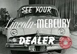 Image of Lincoln-Mercury automobile with arm rest New York United States USA, 1949, second 17 stock footage video 65675024705