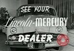 Image of Lincoln-Mercury automobile with arm rest New York United States USA, 1949, second 19 stock footage video 65675024705