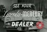 Image of Lincoln-Mercury automobile with arm rest New York United States USA, 1949, second 23 stock footage video 65675024705