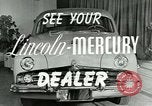 Immagine di Lincoln-Mercury automobile con ampio bagagliaio New York United States USA, 1949, secondo 19 filmato di repertorio 65675024707