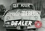 Immagine di Lincoln-Mercury automobile con ampio bagagliaio New York United States USA, 1949, secondo 21 filmato di repertorio 65675024707