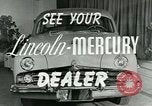 Immagine di Lincoln-Mercury automobile con ampio bagagliaio New York United States USA, 1949, secondo 23 filmato di repertorio 65675024707