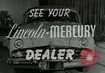 Immagine di Lincoln-Mercury automobile con ampio bagagliaio New York United States USA, 1949, secondo 24 filmato di repertorio 65675024707