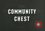 Image of Community Chest New York City USA, 1950, second 14 stock footage video 65675024715