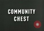 Image of Community Chest New York City USA, 1950, second 16 stock footage video 65675024715
