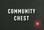 Image of Community Chest New York City USA, 1950, second 19 stock footage video 65675024715