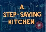 Image of U shaped kitchen United States USA, 1949, second 15 stock footage video 65675024716