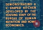 Image of U shaped kitchen United States USA, 1949, second 21 stock footage video 65675024716