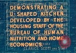 Image of U shaped kitchen United States USA, 1949, second 26 stock footage video 65675024716
