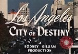 Standbild Wahrzeichen Los Angeles California USA, 1950, aus Sekunde 15 historischem Filmmaterial Videoclip 65675024737