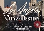 Standbild Wahrzeichen Los Angeles California USA, 1950, aus Sekunde 17 historischem Filmmaterial Videoclip 65675024737