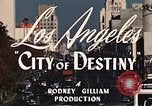 Standbild Wahrzeichen Los Angeles California USA, 1950, aus Sekunde 18 historischem Filmmaterial Videoclip 65675024737