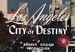 Standbild Wahrzeichen Los Angeles California USA, 1950, aus Sekunde 19 historischem Filmmaterial Videoclip 65675024737