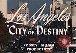 Standbild Wahrzeichen Los Angeles California USA, 1950, aus Sekunde 21 historischem Filmmaterial Videoclip 65675024737