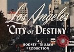 Standbild Wahrzeichen Los Angeles California USA, 1950, aus Sekunde 24 historischem Filmmaterial Videoclip 65675024737