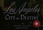 Standbild Wahrzeichen Los Angeles California USA, 1950, aus Sekunde 25 historischem Filmmaterial Videoclip 65675024737
