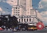 Standbild Wahrzeichen von Los Angeles in den 1950er Jahren Los Angeles California USA, 1950, aus Sekunde 4 historischem Filmmaterial Videoclip 65675024738
