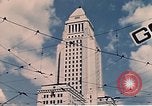Standbild Wahrzeichen von Los Angeles in den 1950er Jahren Los Angeles California USA, 1950, aus Sekunde 10 historischem Filmmaterial Videoclip 65675024738