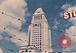 Standbild Wahrzeichen von Los Angeles in den 1950er Jahren Los Angeles California USA, 1950, aus Sekunde 11 historischem Filmmaterial Videoclip 65675024738